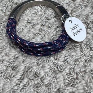 Navy, red and white Bracelet